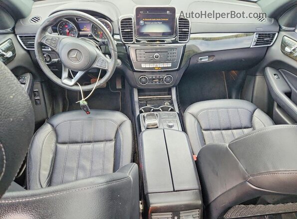 4JGDF6EE4KB240372 2019 MERCEDES-BENZ GLS Silver წინა პანელის ხედი