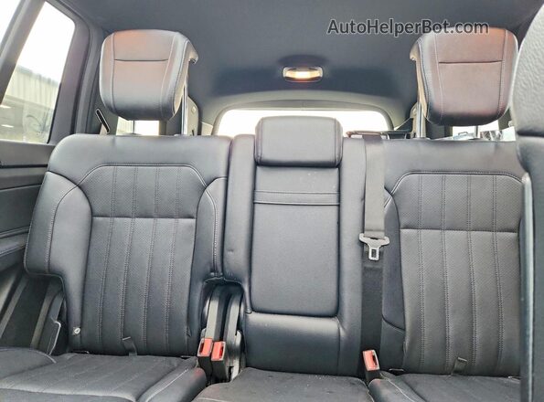 4JGDF6EE4KB240372 2019 MERCEDES-BENZ GLS Silver უკანა სავარძლების ხედი