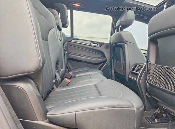4JGDF6EE4KB240372 2019 MERCEDES-BENZ GLS Silver უკანა სალონის ხედი