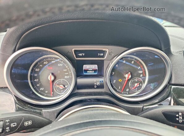 4JGDF6EE4KB240372 2019 MERCEDES-BENZ GLS Silver ხელსაწყოთა პანელის ხედი