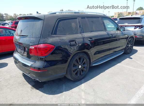 4JGDF6EE5GA624772 2016 MERCEDES-BENZ GL 450 Черный Задняя правая четверть