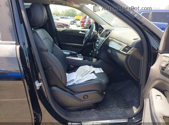 4JGDF6EE5GA624772 2016 MERCEDES-BENZ GL 450 Черный Вид салона спереди