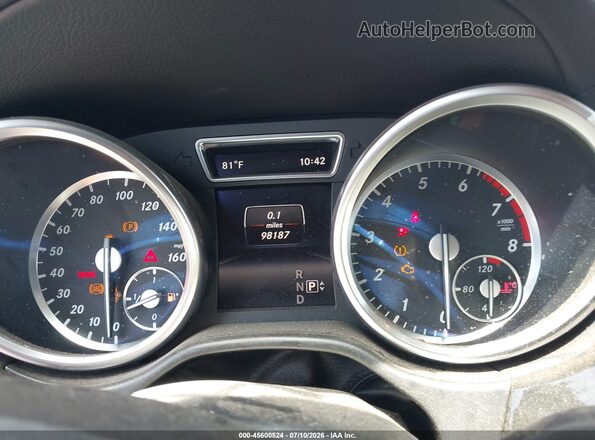 4JGDF6EE5GA624772 2016 MERCEDES-BENZ GL 450 Черный Вид задних сидений