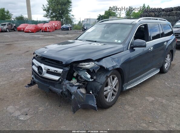 4JGDF6EE5GA635609 2016 MERCEDES-BENZ GL 450 Gray Front view