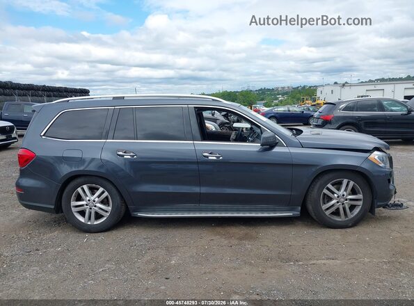 4JGDF6EE5GA635609 2016 MERCEDES-BENZ GL 450 Gray Rear interior view