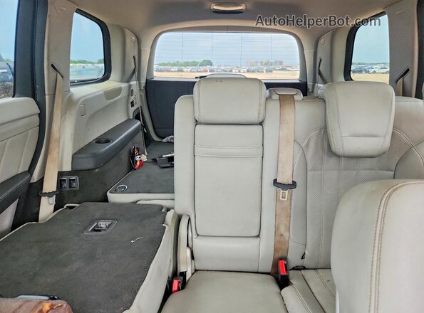 4JGDF6EE5GA689802 2016 MERCEDES-BENZ GL-CLASS Blue Vista de los asientos traseros