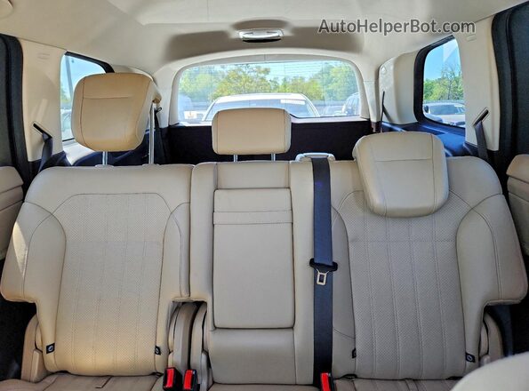 4JGDF6EE5HA881058 2017 MERCEDES-BENZ GLS Синий Вид задних сидений