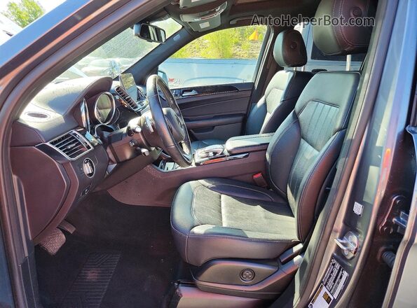 4JGDF6EE5KB211446 2019 MERCEDES-BENZ GLS Gray Vista interior delantera