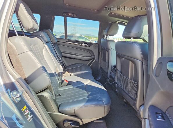 4JGDF6EE5KB211446 2019 MERCEDES-BENZ GLS Gray Vista interior trasera