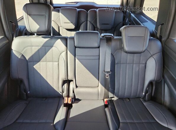4JGDF6EE5KB211446 2019 MERCEDES-BENZ GLS Gray Vista de los asientos traseros