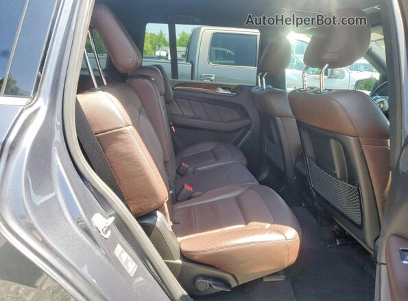 4JGDF6EE6GA655304 2016 MERCEDES-BENZ GL-CLASS Gray Rear interior view