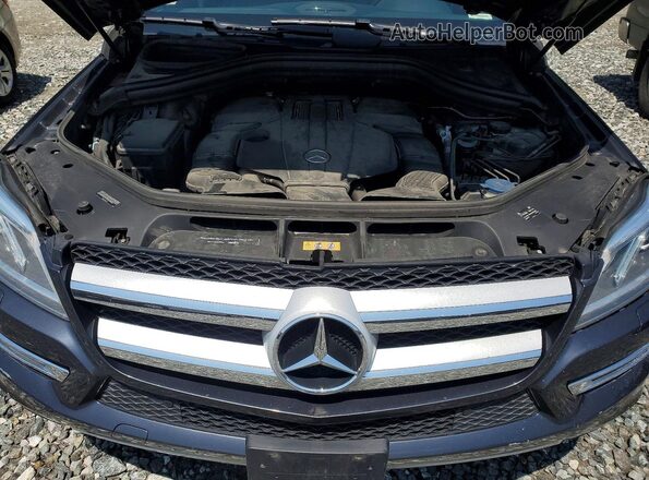 4JGDF6EE6GA655304 2016 MERCEDES-BENZ GL-CLASS Gray Engine compartment view