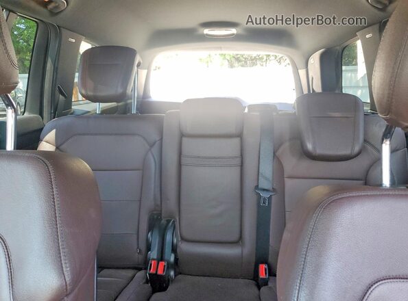 4JGDF6EE6GA655304 2016 MERCEDES-BENZ GL-CLASS Gray Rear seats view