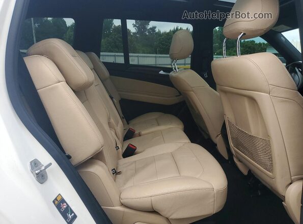 4JGDF6EE6HA790607 2017 MERCEDES-BENZ GLS White Vista interior trasera