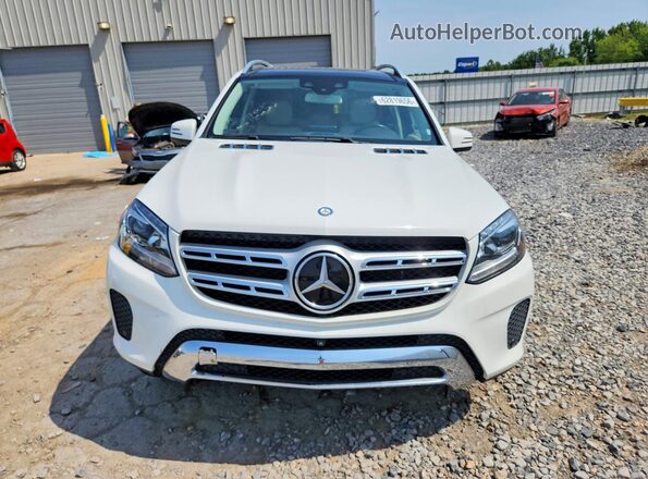 4JGDF6EE6HA848456 2017 MERCEDES-BENZ GLS White Widok z przodu