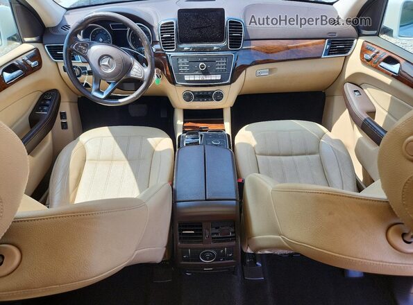 4JGDF6EE6HA848456 2017 MERCEDES-BENZ GLS White Widok deski rozdzielczej