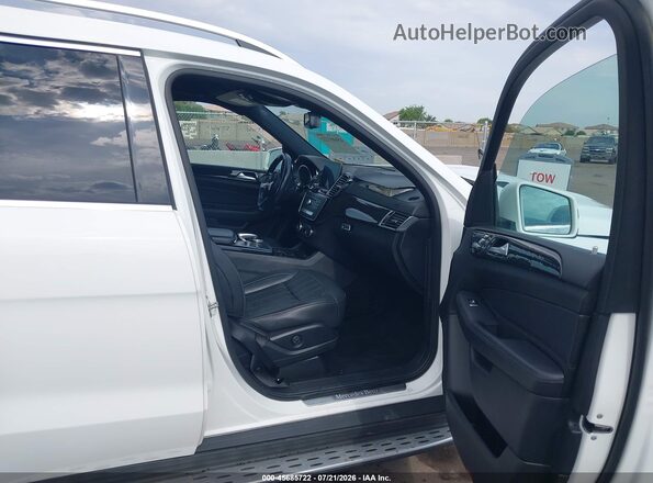 4JGDF6EE6HA883269 2017 MERCEDES-BENZ GLS 450 Белый Вид салона спереди