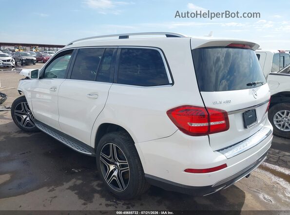 4JGDF6EE6HA883269 2017 MERCEDES-BENZ GLS 450 Белый Задняя левая четверть