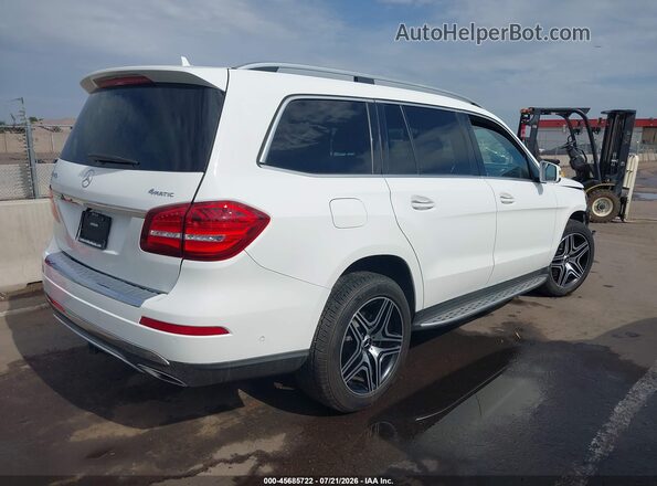 4JGDF6EE6HA883269 2017 MERCEDES-BENZ GLS 450 Белый Задняя правая четверть