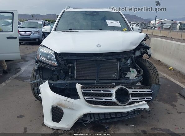 4JGDF6EE6HA883269 2017 MERCEDES-BENZ GLS 450 Белый Вид щитка приборов