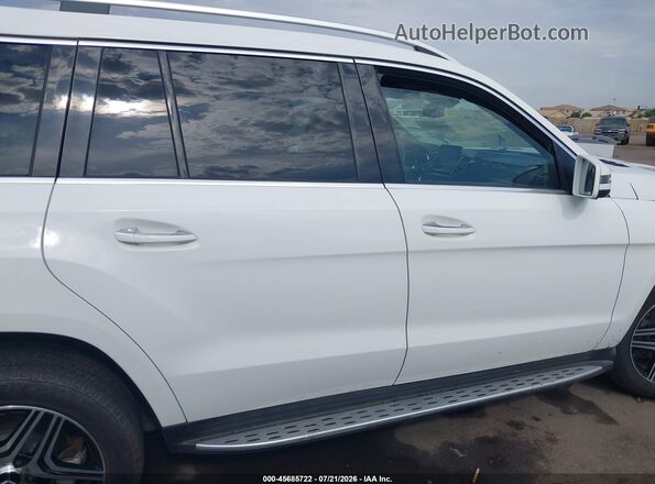 4JGDF6EE6HA883269 2017 MERCEDES-BENZ GLS 450 Белый Вид задней части салона