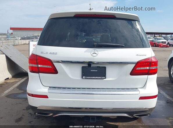 4JGDF6EE6HA883269 2017 MERCEDES-BENZ GLS 450 Белый 
