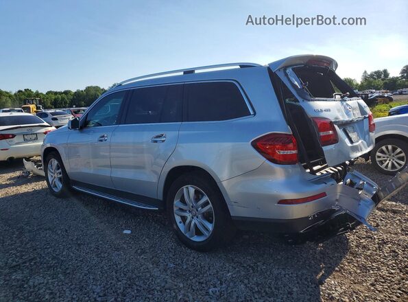 4JGDF6EE6HA895678 2017 MERCEDES-BENZ GLS Silver Trasero izquierdo