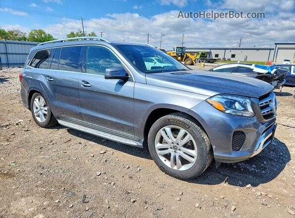 4JGDF6EE6HA976793 2017 MERCEDES-BENZ GLS Silver Przód prawy