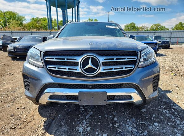 4JGDF6EE6HA976793 2017 MERCEDES-BENZ GLS Silver Widok z przodu