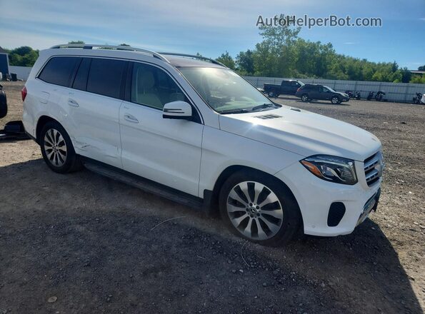4JGDF6EE6JB072488 2018 MERCEDES-BENZ GLS White Передня права чверть