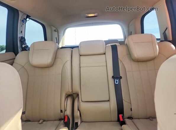 4JGDF6EE6JB072488 2018 MERCEDES-BENZ GLS White Вид задніх сидінь