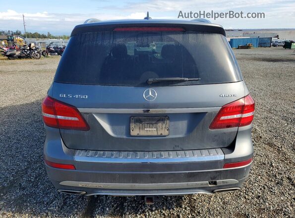 4JGDF6EE6JB117039 2018 MERCEDES-BENZ GLS Gray Widok z tyłu