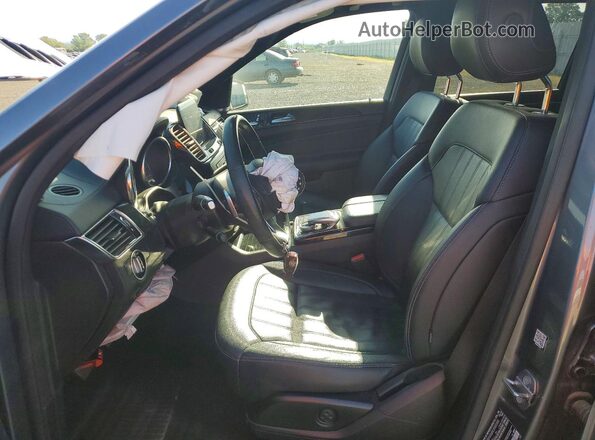 4JGDF6EE6JB117039 2018 MERCEDES-BENZ GLS Gray Widok wnętrza z przodu