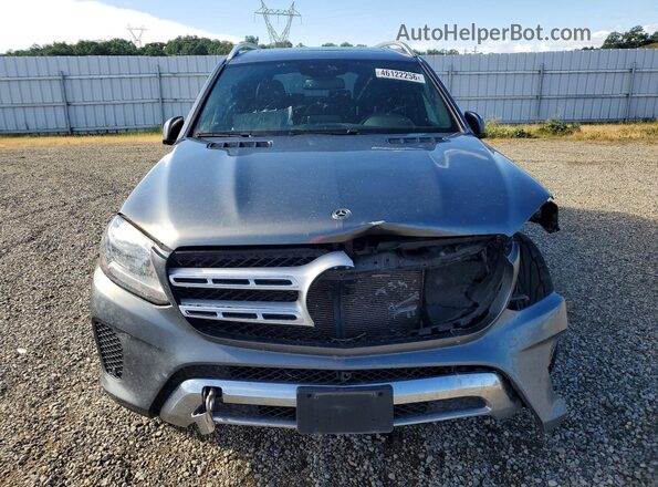 4JGDF6EE6JB117039 2018 MERCEDES-BENZ GLS Gray Widok z przodu