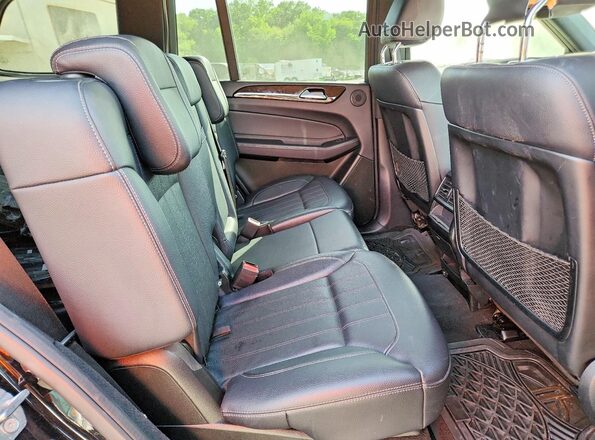 4JGDF6EE6KB204926 2019 MERCEDES-BENZ GLS Серый Вид задней части салона
