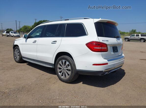 4JGDF6EE6KB220074 2019 MERCEDES-BENZ GLS 450 White Задня ліва чверть