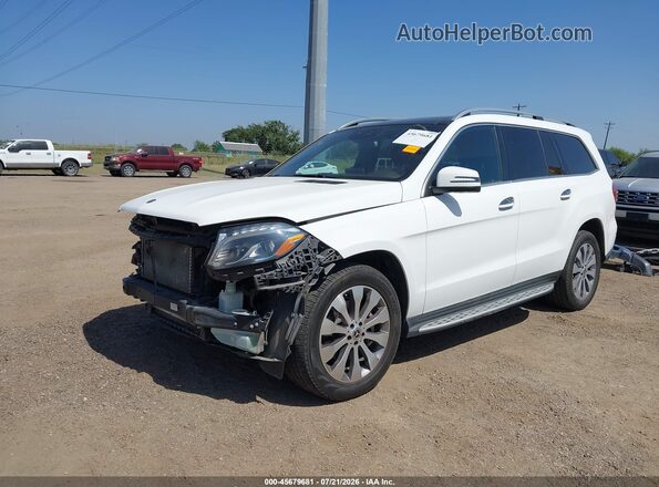 4JGDF6EE6KB220074 2019 MERCEDES-BENZ GLS 450 White Передня ліва чверть