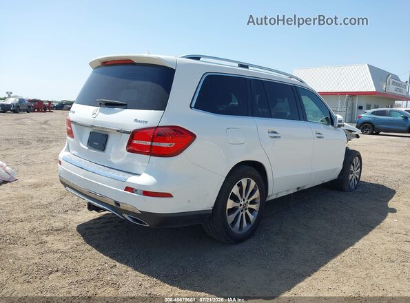 4JGDF6EE6KB220074 2019 MERCEDES-BENZ GLS 450 White Задня права чверть