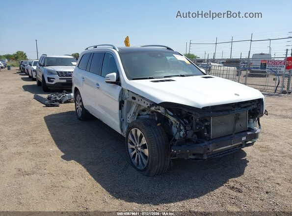 4JGDF6EE6KB220074 2019 MERCEDES-BENZ GLS 450 White Вид спереду
