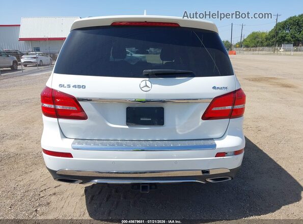 4JGDF6EE6KB220074 2019 MERCEDES-BENZ GLS 450 White 