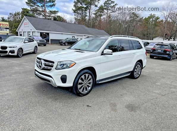 4JGDF6EE6KB226666 2019 MERCEDES-BENZ GLS White Tył lewy