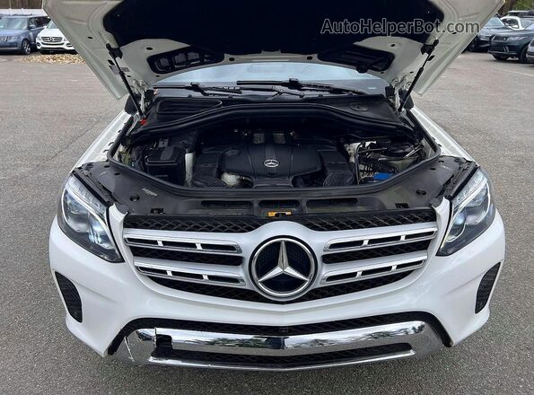 4JGDF6EE6KB226666 2019 MERCEDES-BENZ GLS White Widok deski rozdzielczej