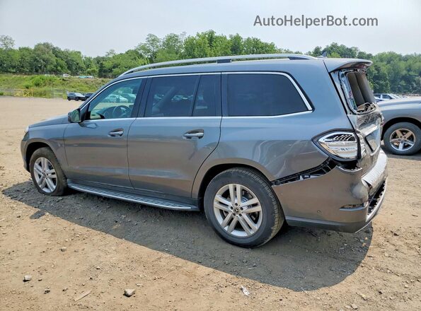 4JGDF6EE6KB237523 2019 MERCEDES-BENZ GLS Gray Задня ліва чверть