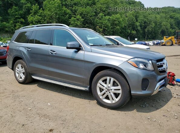 4JGDF6EE6KB237523 2019 MERCEDES-BENZ GLS Gray Передня права чверть