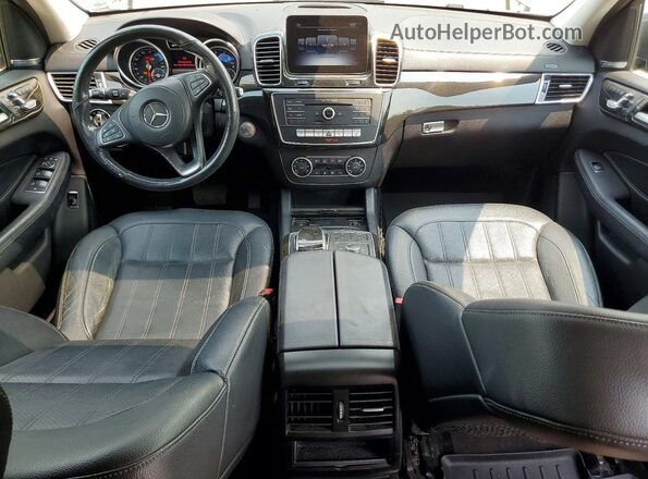 4JGDF6EE6KB237523 2019 MERCEDES-BENZ GLS Gray Вид панелі приладів
