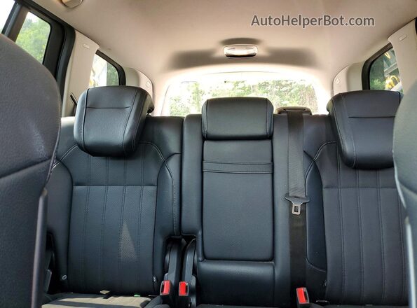 4JGDF6EE6KB237523 2019 MERCEDES-BENZ GLS Gray Вид задніх сидінь