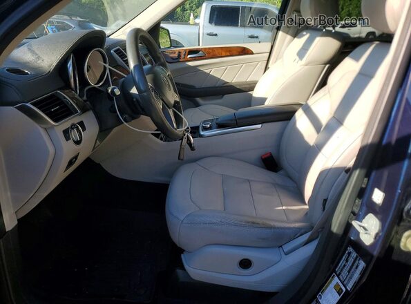 4JGDF6EE7GA708074 2016 MERCEDES-BENZ GL-CLASS Blue Вид салону спереду