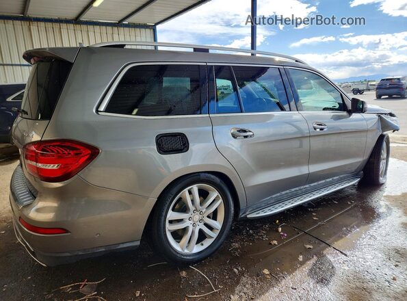 4JGDF6EE7HA748589 2017 MERCEDES-BENZ GLS Серебряный Задняя правая четверть