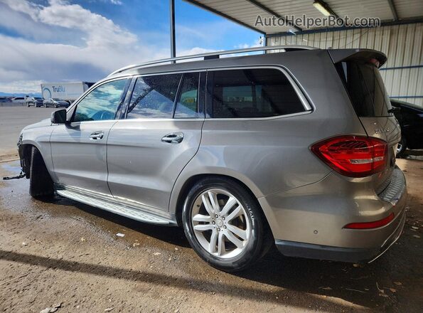 4JGDF6EE7HA748589 2017 MERCEDES-BENZ GLS Серебряный Задняя левая четверть