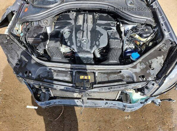 4JGDF6EE7HA748589 2017 MERCEDES-BENZ GLS Серебряный Вид подкапотного пространства